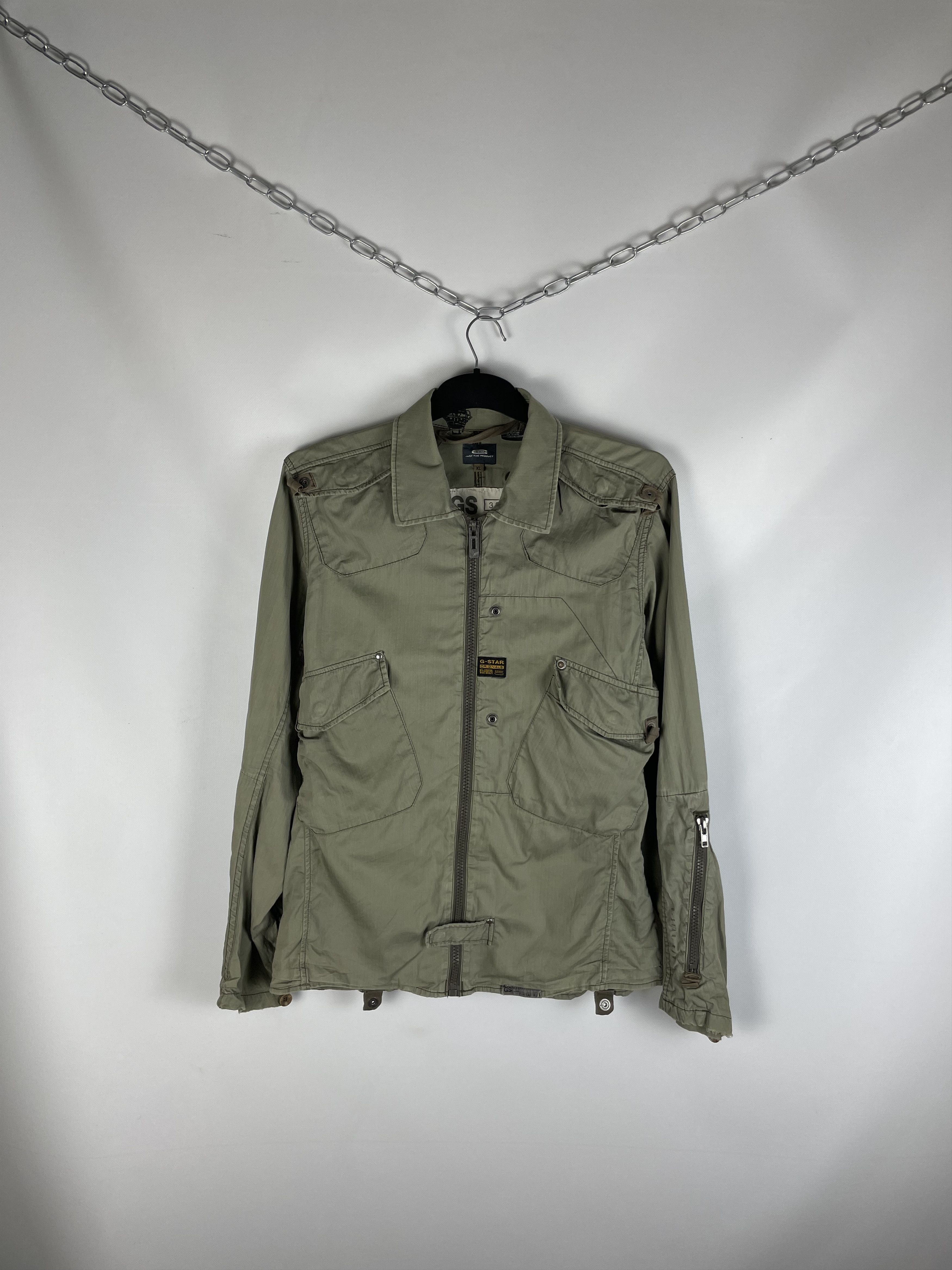 G-Star Vintage Y2K G-Star Quilted Jacket Size US XL / EU 56 / 4 - 1 Thumbnail