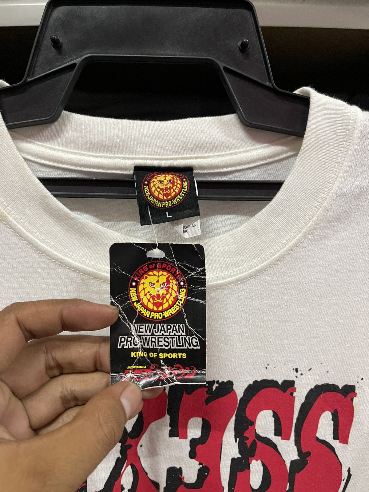 Band Tees × Japanese Brand Vintage Y2K Deadstock New Japan Pro-Wrestring🔥🔥🔥 Size US L / EU 52-54 / 3 - 3 Thumbnail