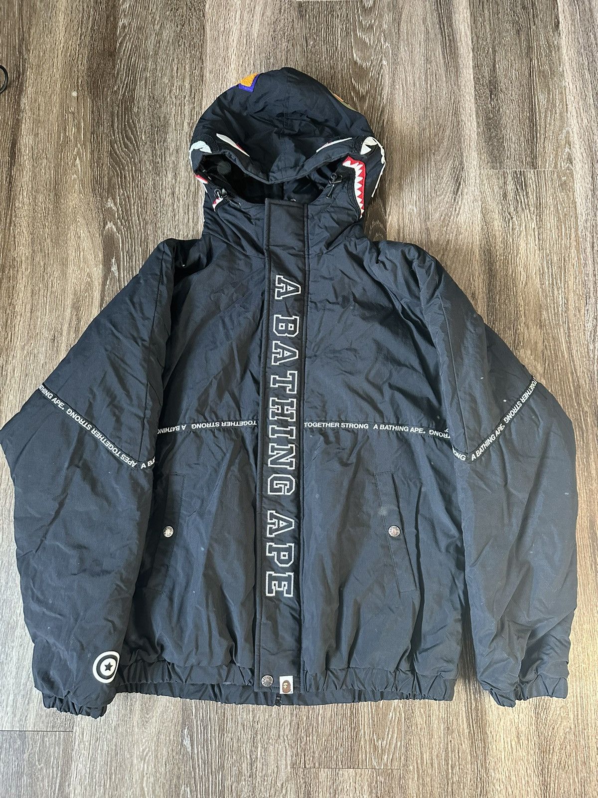 BAPE x Adidas Snow Jacket Black