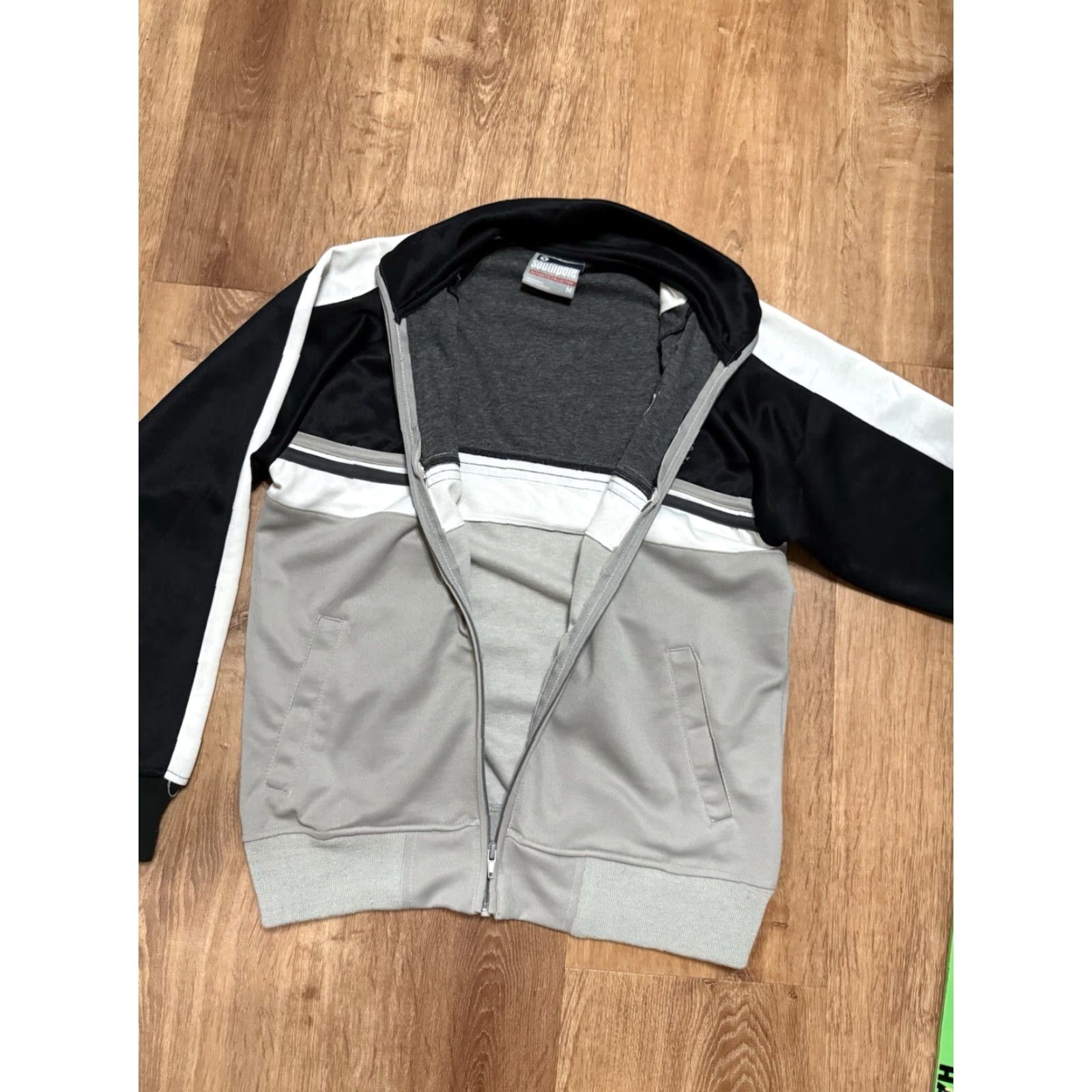 Southpole VINTAGE Southpole Hoodie Mens M Y2K Full Zip Up Black Jacket Sweatshirt Skater Grunge Size US M / EU 48-50 / 2 - 4 Thumbnail