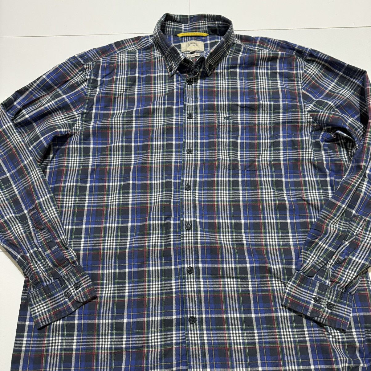 camel active Camel Active Men’s Shirt Multicoloured Regular Fit Plaid Size US XL / EU 56 / 4 - 2 Thumbnail