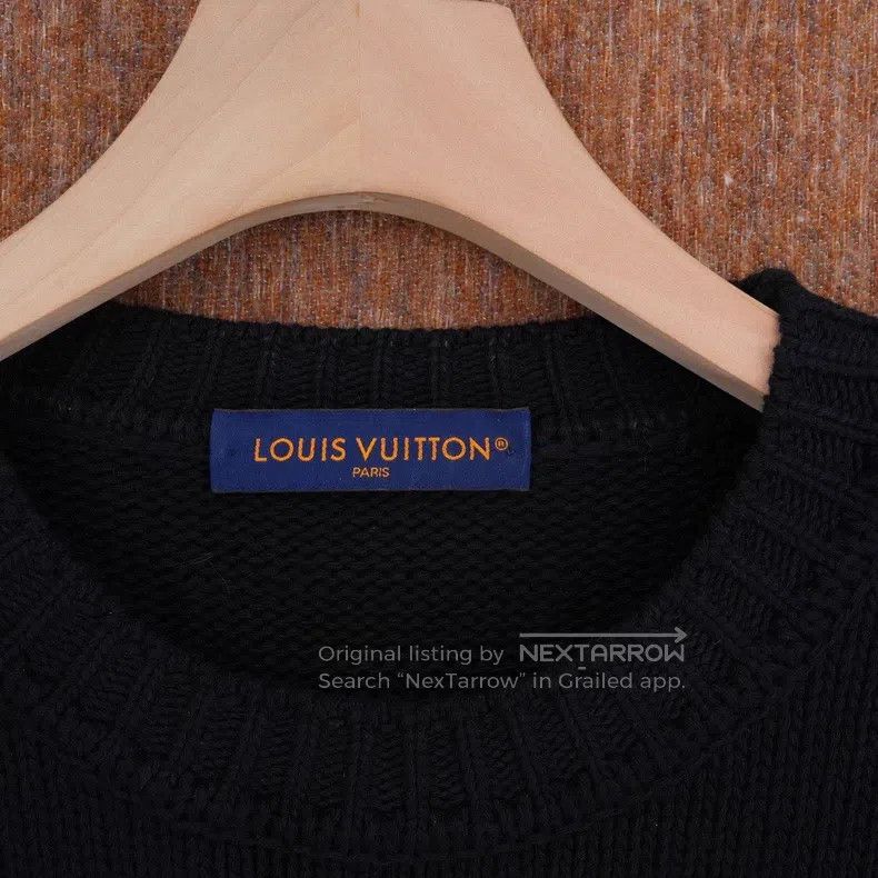 Louis Vuitton Louis Vuitton Black Tool Pendant Sweater Size US XXL / EU 58 / 5 - 3 Thumbnail