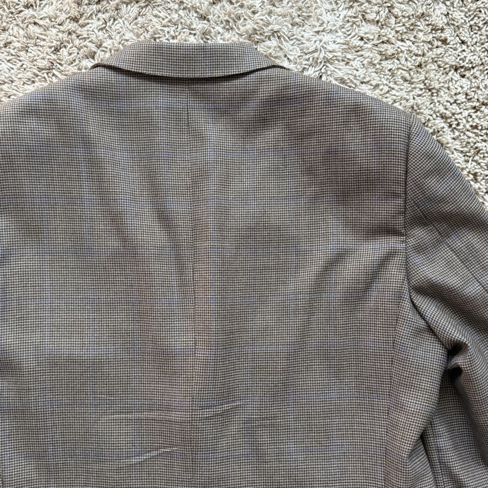 Ermenegildo Zegna Ermenegildo Zegna Wool Trofeo Brown Suit Jacket Size 52 L Size 52L - 14 Thumbnail
