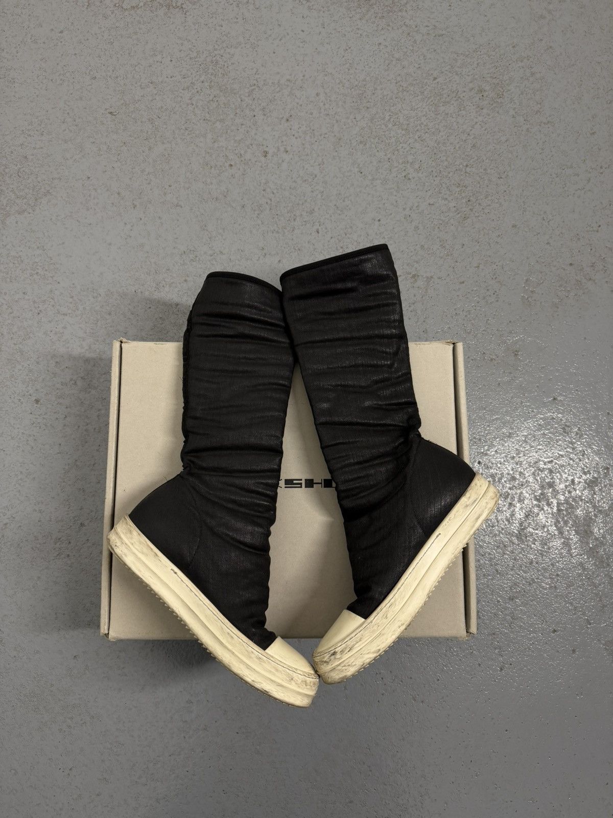 Rick Owens Drkshdw Rick Owens Drkshdw Socks With Box Size US 7 / IT 37 - 8 Thumbnail