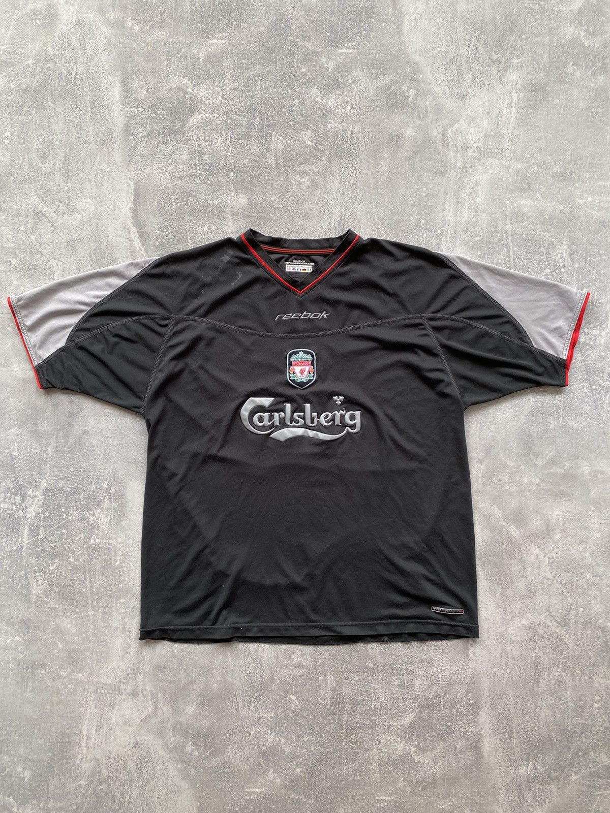 Vintage Vintage 2002/2003 FC Liverpool Carlsberg Reebok Rare T-shirt Size US XL / EU 56 / 4 - 2 Thumbnail