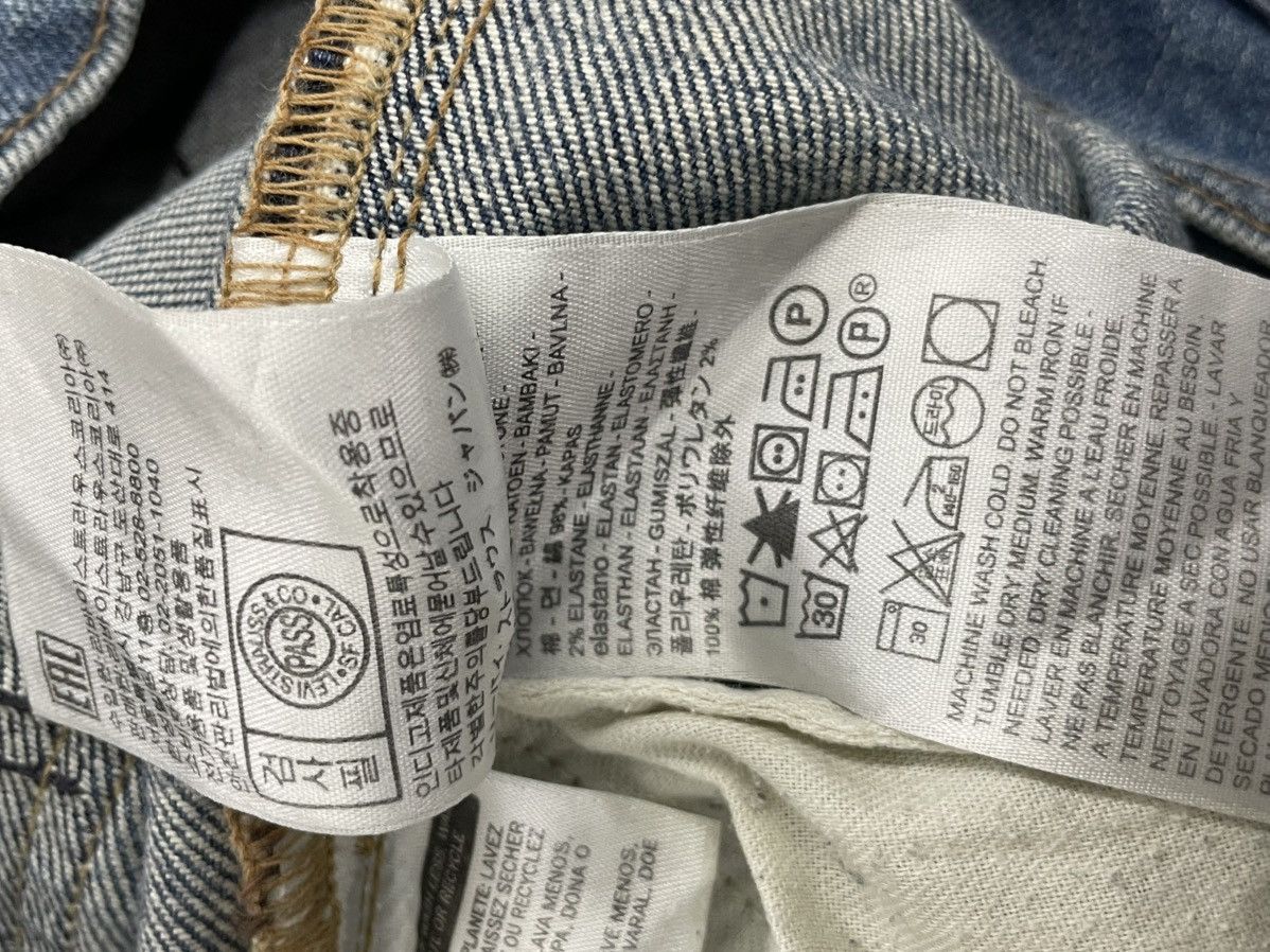 Japanese Brand × Levi's Levis 514 Straight Japan Craft Distressed Mudwash Size US 34 / EU 50 - 22 Thumbnail