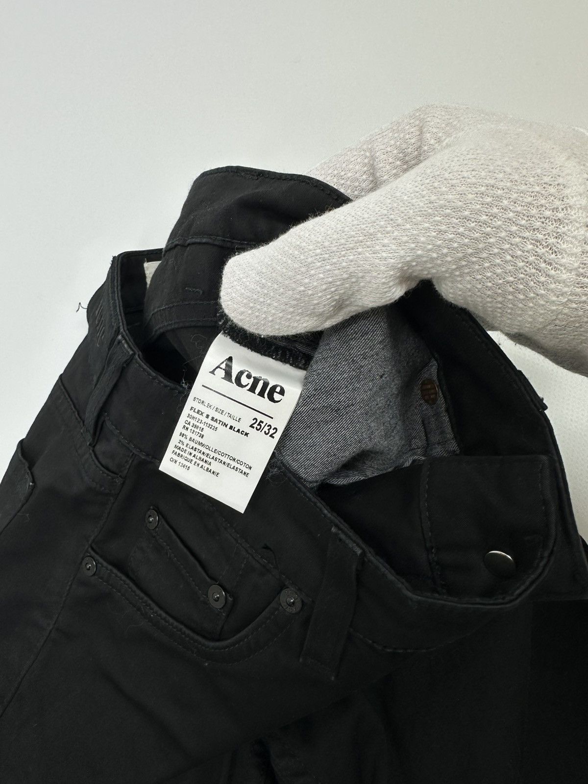 Acne Studios Acne Studios Black Jeans Size 32" / US 10 / IT 46 - 7 Thumbnail