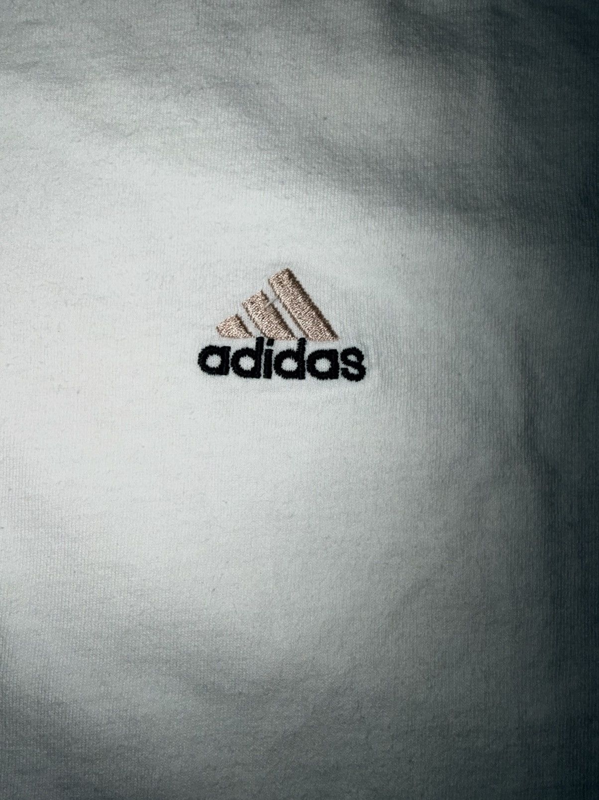 Adidas Vintage 90s Adidas Embroidered Logo T-shirt White Pink Size US L / EU 52-54 / 3 - 2 Thumbnail