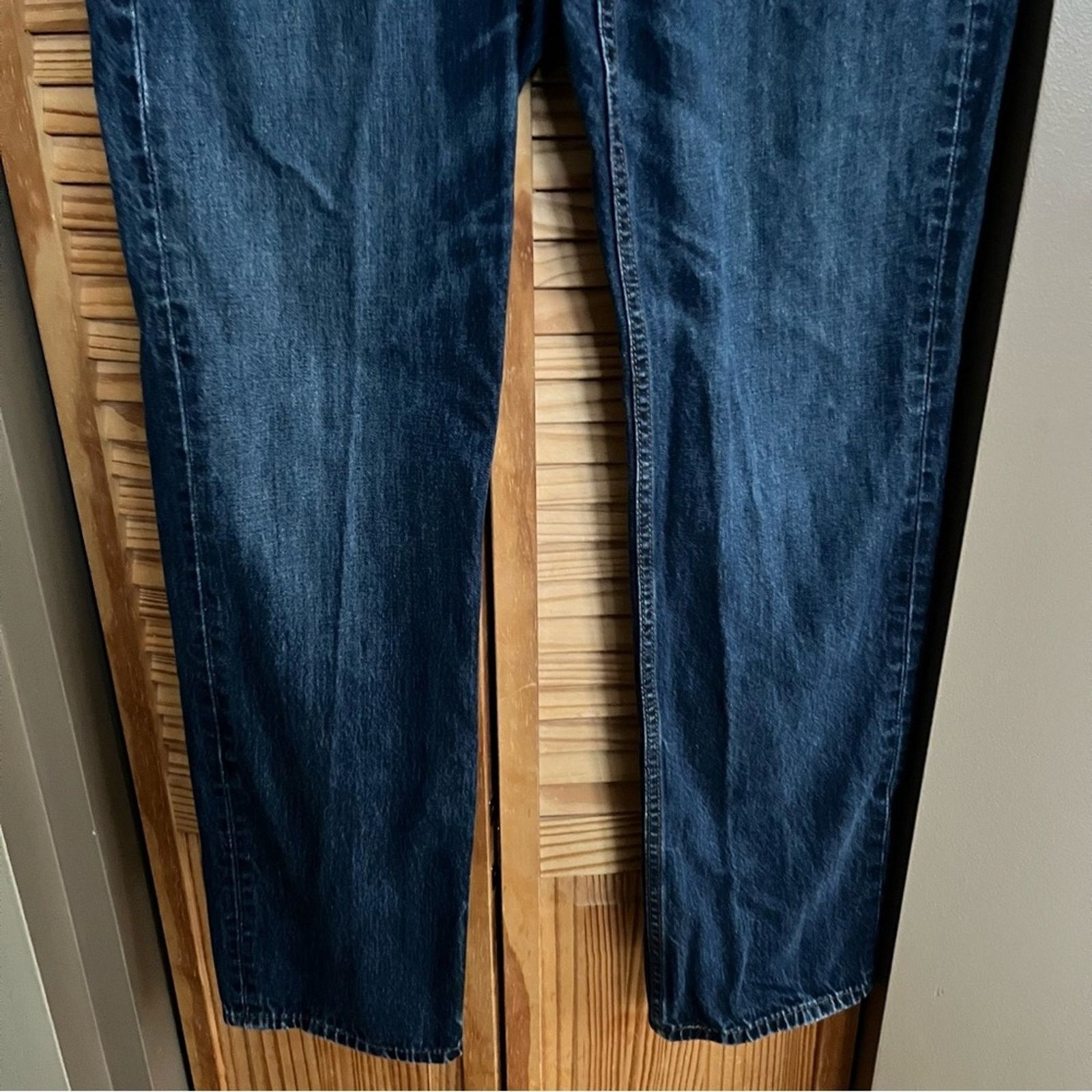Levi's Levis 514 Jeans Mens W34 L32 Blue Denim Stretch Straight Size US 34 / EU 50 - 10 Thumbnail