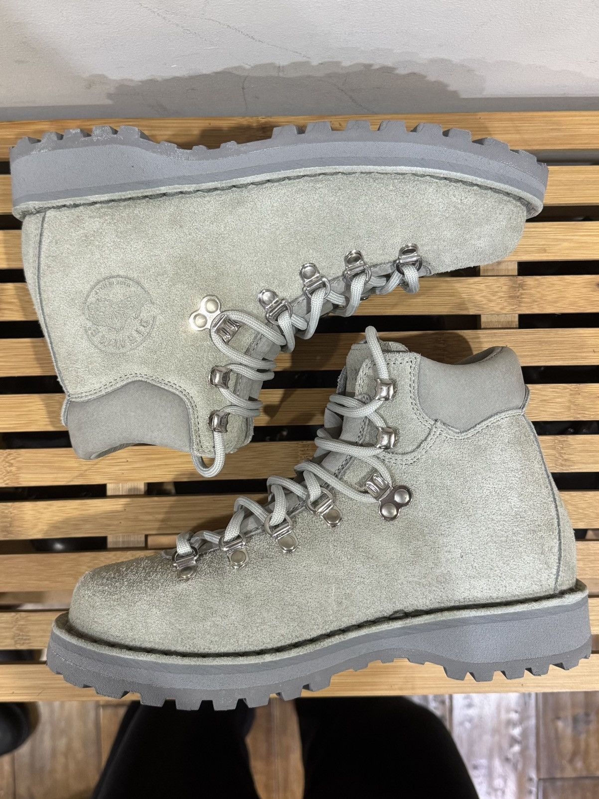 Diemme Diemme Roccia Vet Hiking Boots Grey Suede Leather 37 38 Size US 5 / EU 37 - 3 Thumbnail