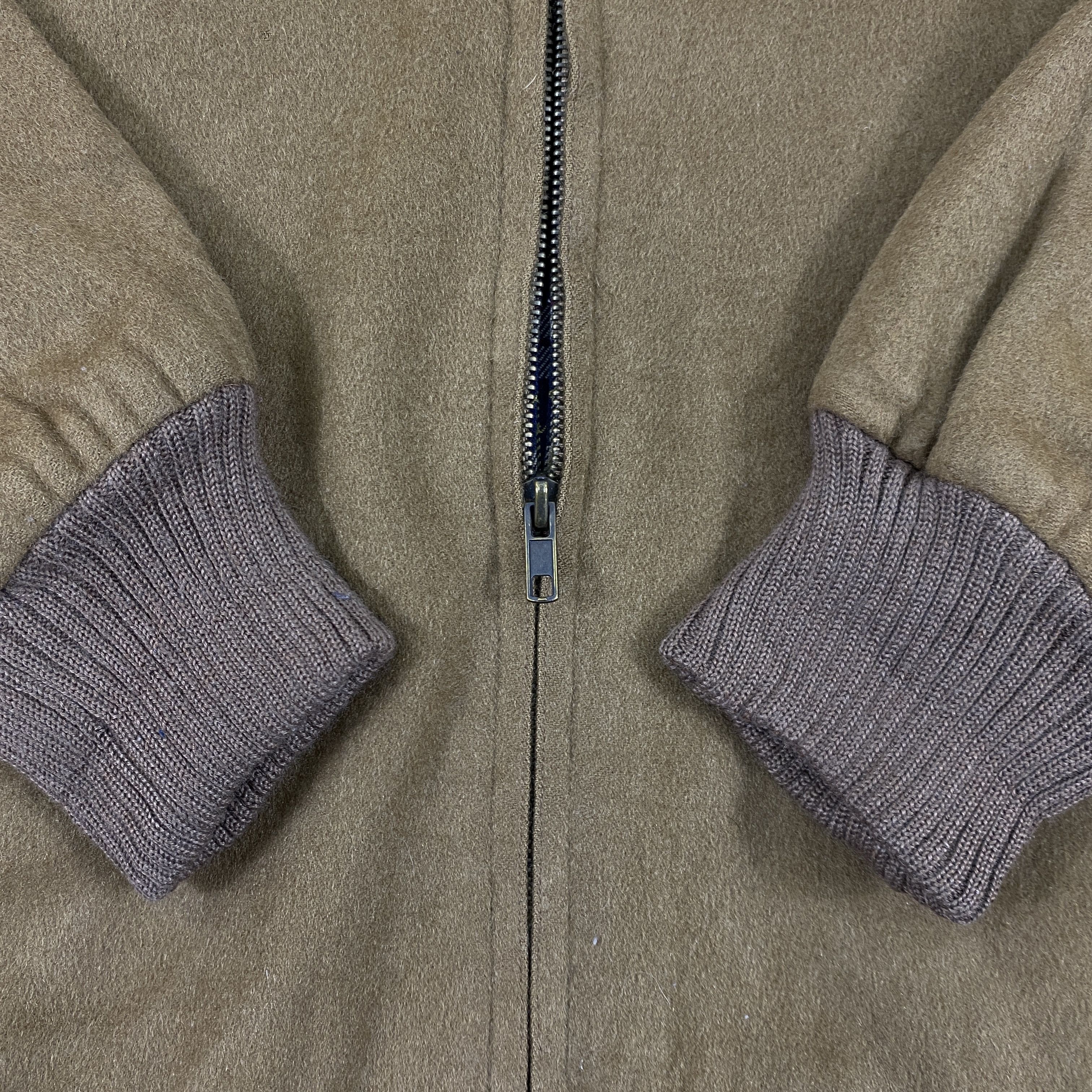 Japanese Brand Vintage Japanese Brand Wool Bomber Jacket -J305 Size US M / EU 48-50 / 2 - 8 Thumbnail