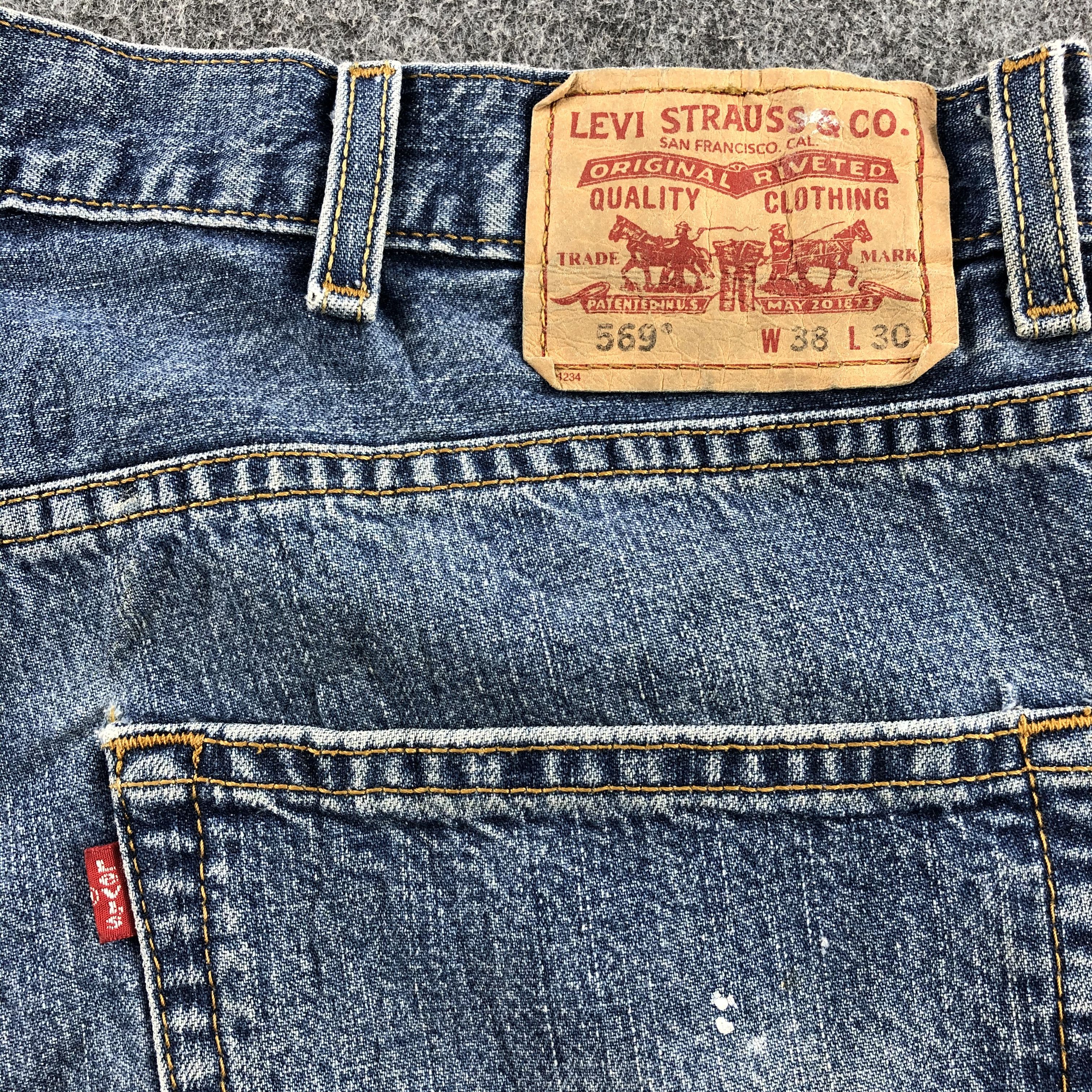 Levi's Vintage Levis 569 Painter Jeans-J1129 Size US 39 - 5 Thumbnail