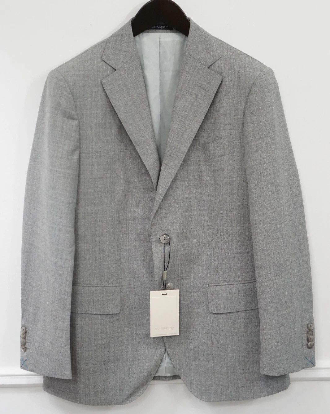 Suitsupply Men Suitsupply Blazer Lazio Wool Vitale Barberis UK/US38L Size 38L - 1 Thumbnail