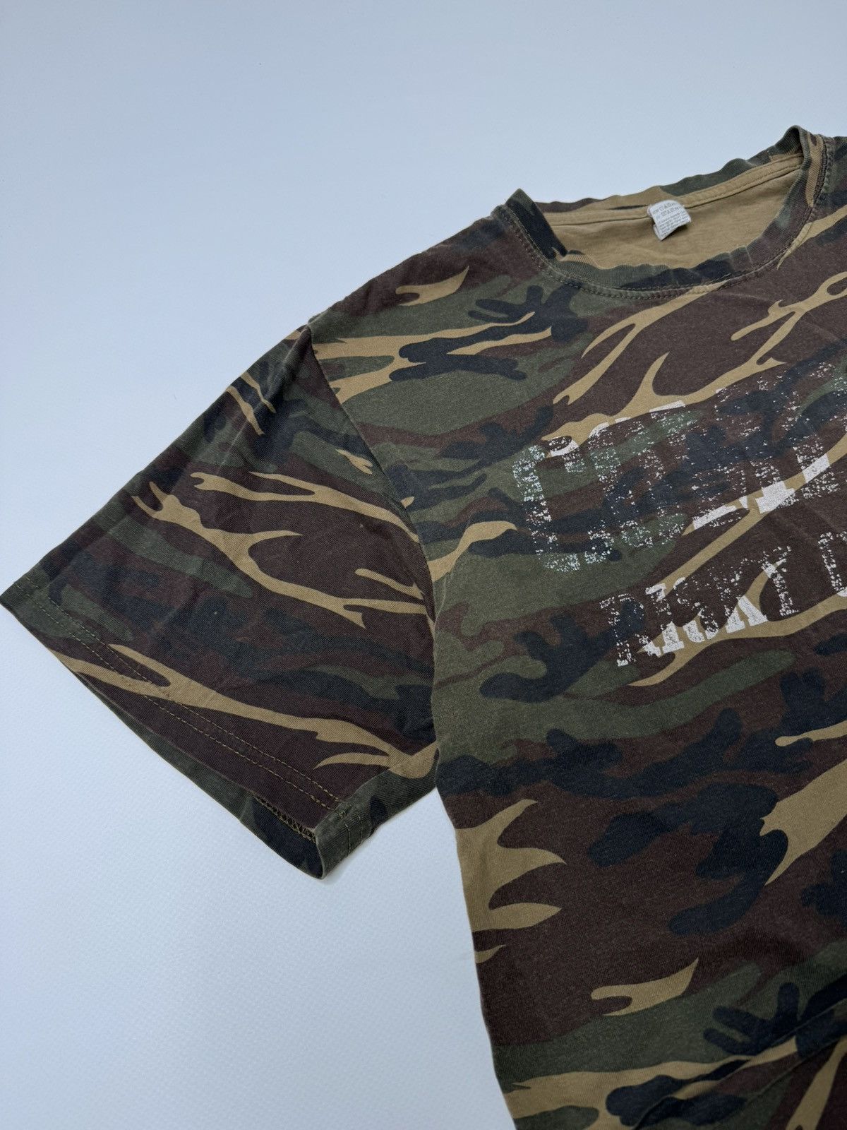 Vintage Vintage avant garde archive camo tee if6was9 lgb drip y2k 00 Size US M / EU 48-50 / 2 - 5 Thumbnail
