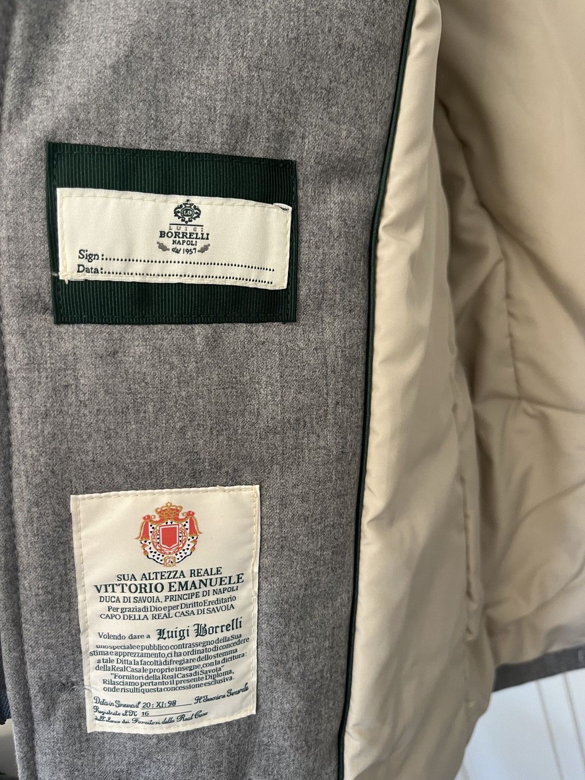 Luigi Borrelli Travel Jacket Size US M / EU 48-50 / 2 - 3 Thumbnail