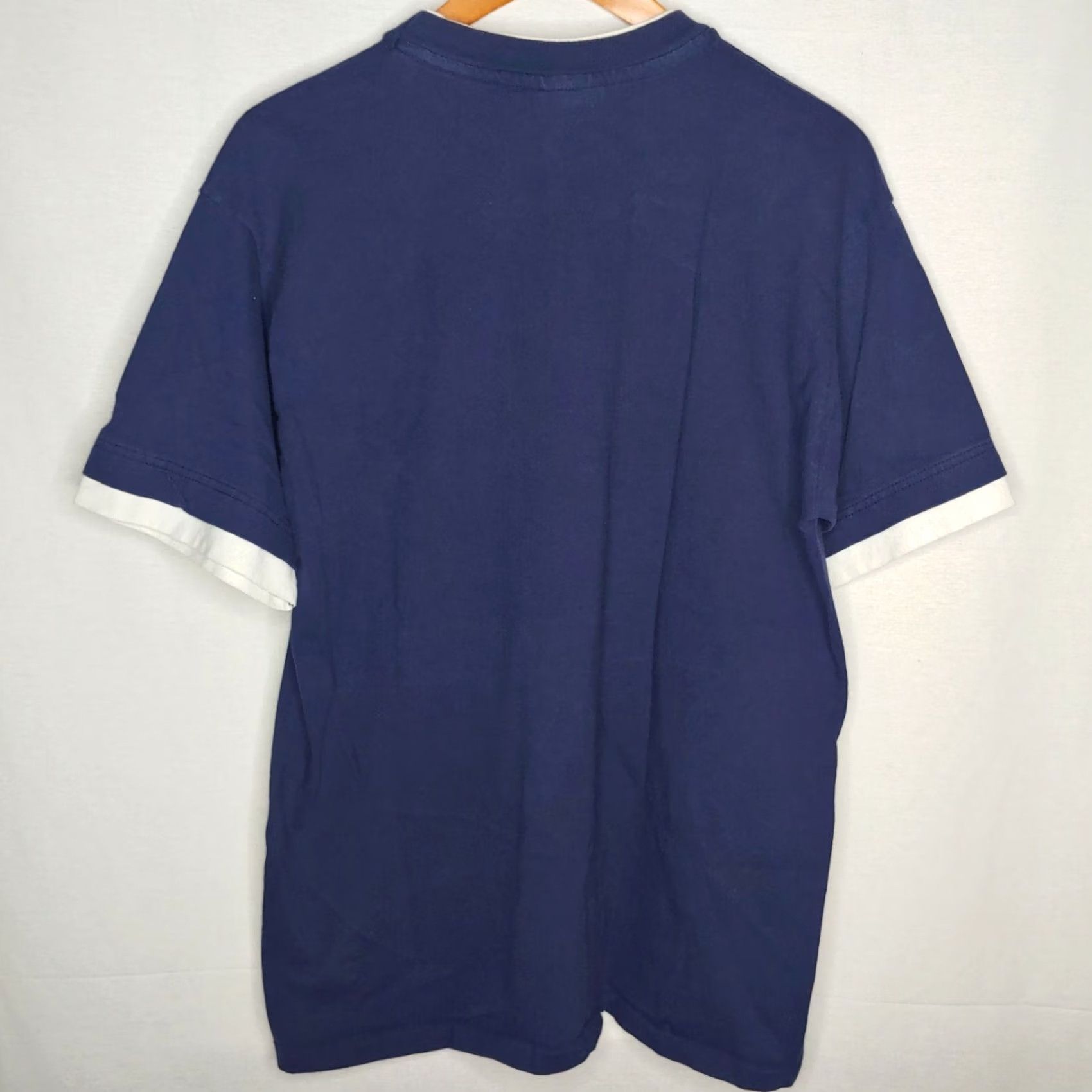 Vintage VINTAGE Morning Sun Shirt Penn State 90s Navy Blue Large Nittany Lions Short Sleeve Round Neck Tee Mens Size US L / EU 52-54 / 3 - 7 Thumbnail
