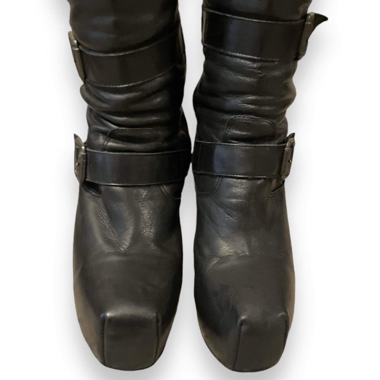 Buffalo London × Vintage 90s Outstanding Buffalo London Vintage Mega Platforms Size US 7.5 / IT 37.5 - 5 Thumbnail