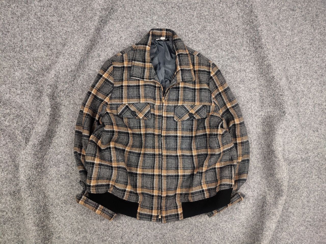 Japanese Brand Iris Japan Vintage 90's Wool Blend Check Cropped Jacket Size S / US 4 / IT 40 - 2 Thumbnail
