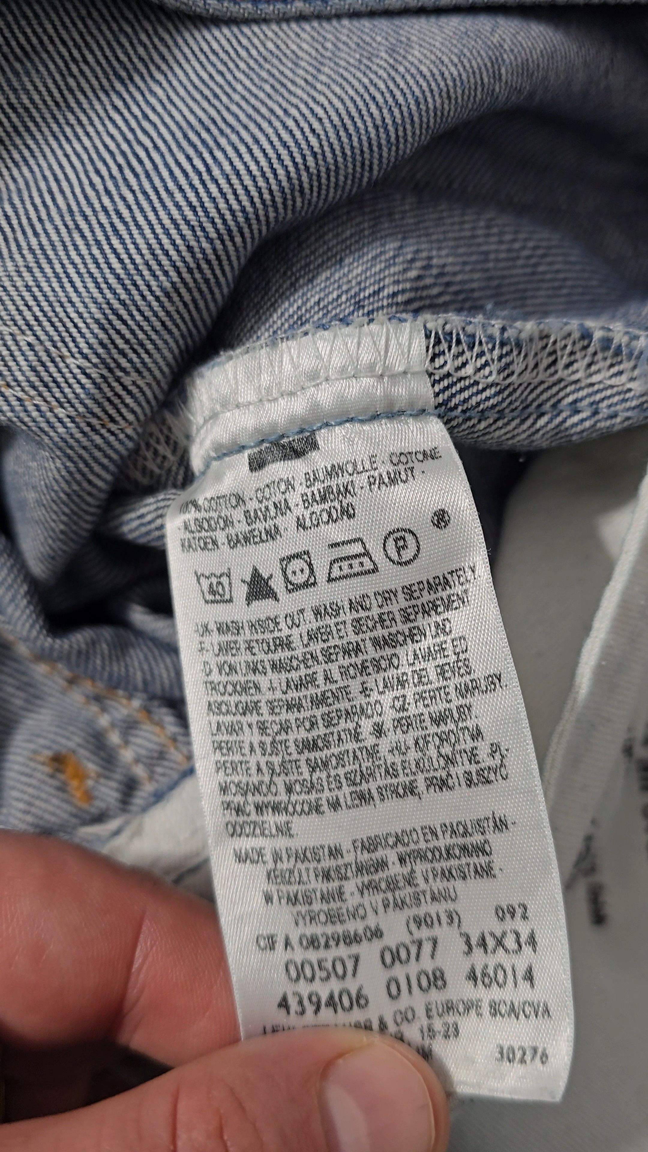 Levi's LEVI'S 507 vintage like New for Man w34 Size US 34 / EU 50 - 10 Thumbnail