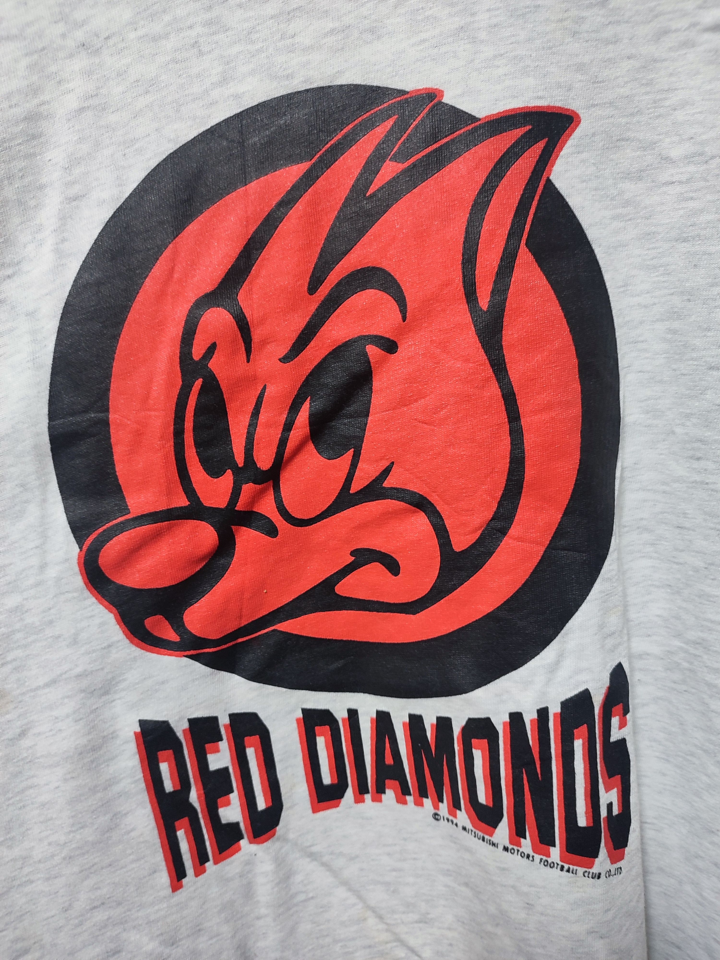 Japanese Brand × Vintage 🔥VINTAGE🔥 ©1994 Urawa Red Diamonds Long Sleeve Tshirt Size US L / EU 52-54 / 3 - 5 Thumbnail