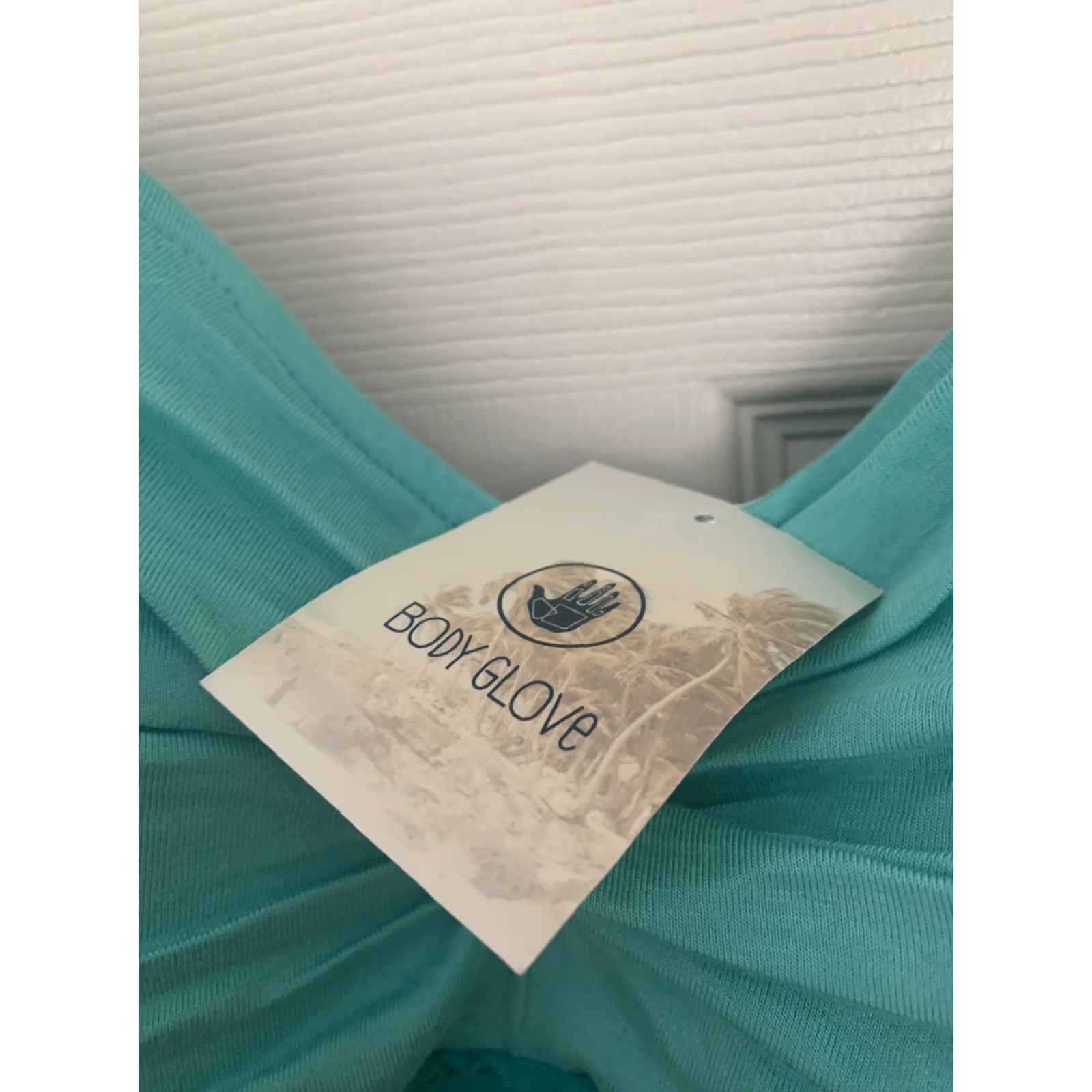 Body Glove Body Glove Maxi Dress Women's XL Green Jersey Knit Solid Sleeveless Casual Sheer Summer Long Regular Size XL / US 12-14 / IT 48-50 - 2 Thumbnail