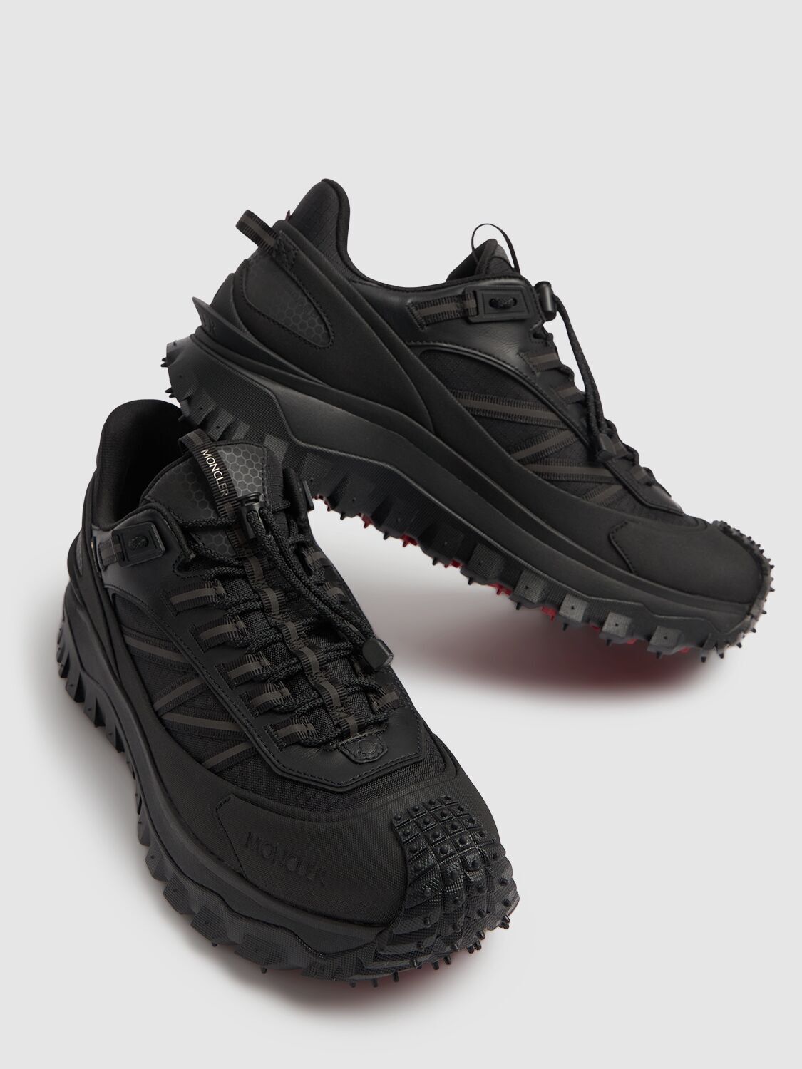 MONCLER Trailgrip GTX Men's Black Sneakers New
