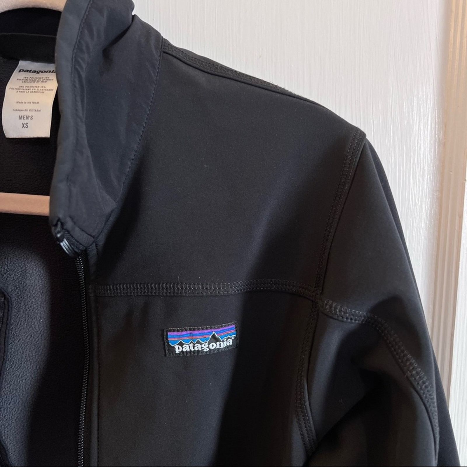 Patagonia Patagonia Men's Black Softshell Fleece-Lined Jacket Size US XS / EU 42 / 0 - 9 Thumbnail
