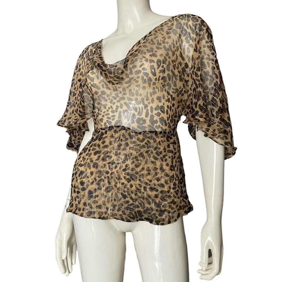 John Galliano Iconic silk Galliano top Size XS / US 0-2 / IT 36-38 - 3 Thumbnail