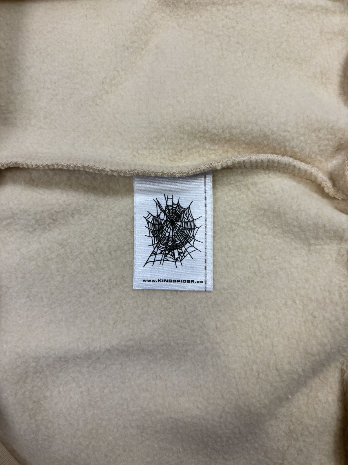 Sp5der Sp5der Beluga Hoodie, Cream Size US L / EU 52-54 / 3 - 8 Thumbnail