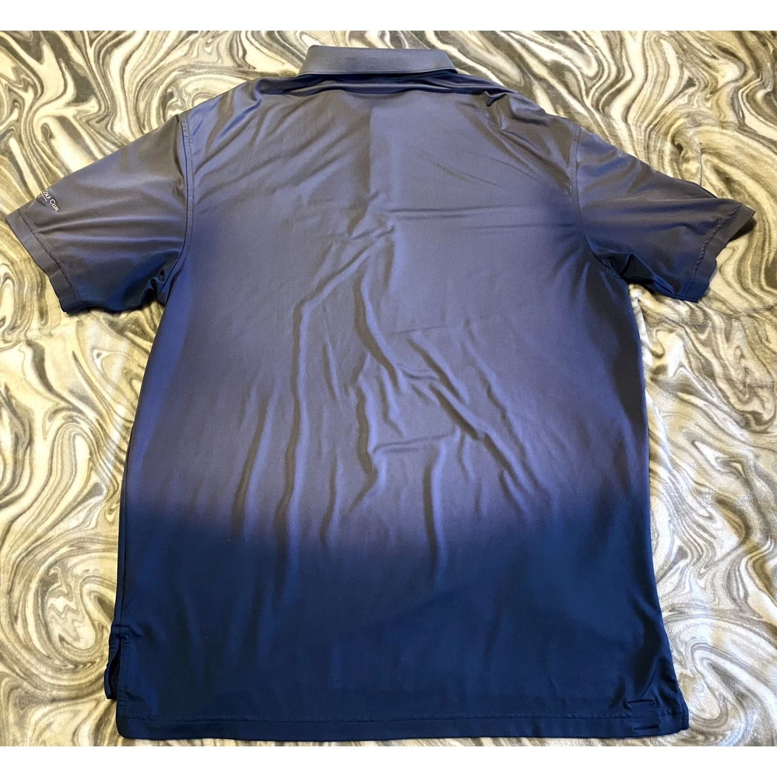 Peter Millar Peter Millar Polo Shirt Men’s L Blue Two-Toned Summer Comfort Golf Rock Creek ID Size US L / EU 52-54 / 3 - 2 Thumbnail