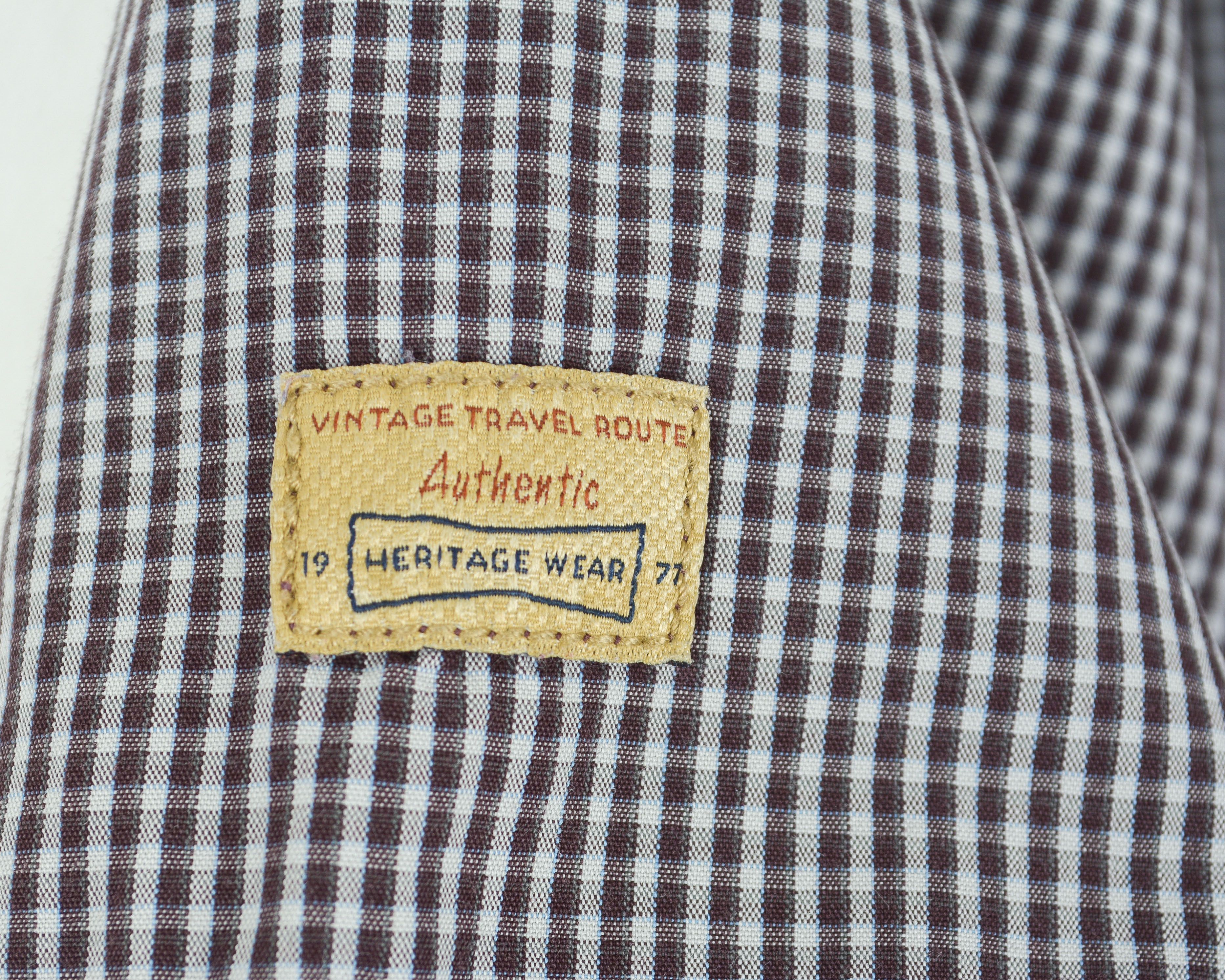 camel active Short Sleeve Summer L Shirt Check Casual Tartan Button Top Size US L / EU 52-54 / 3 - 5 Thumbnail