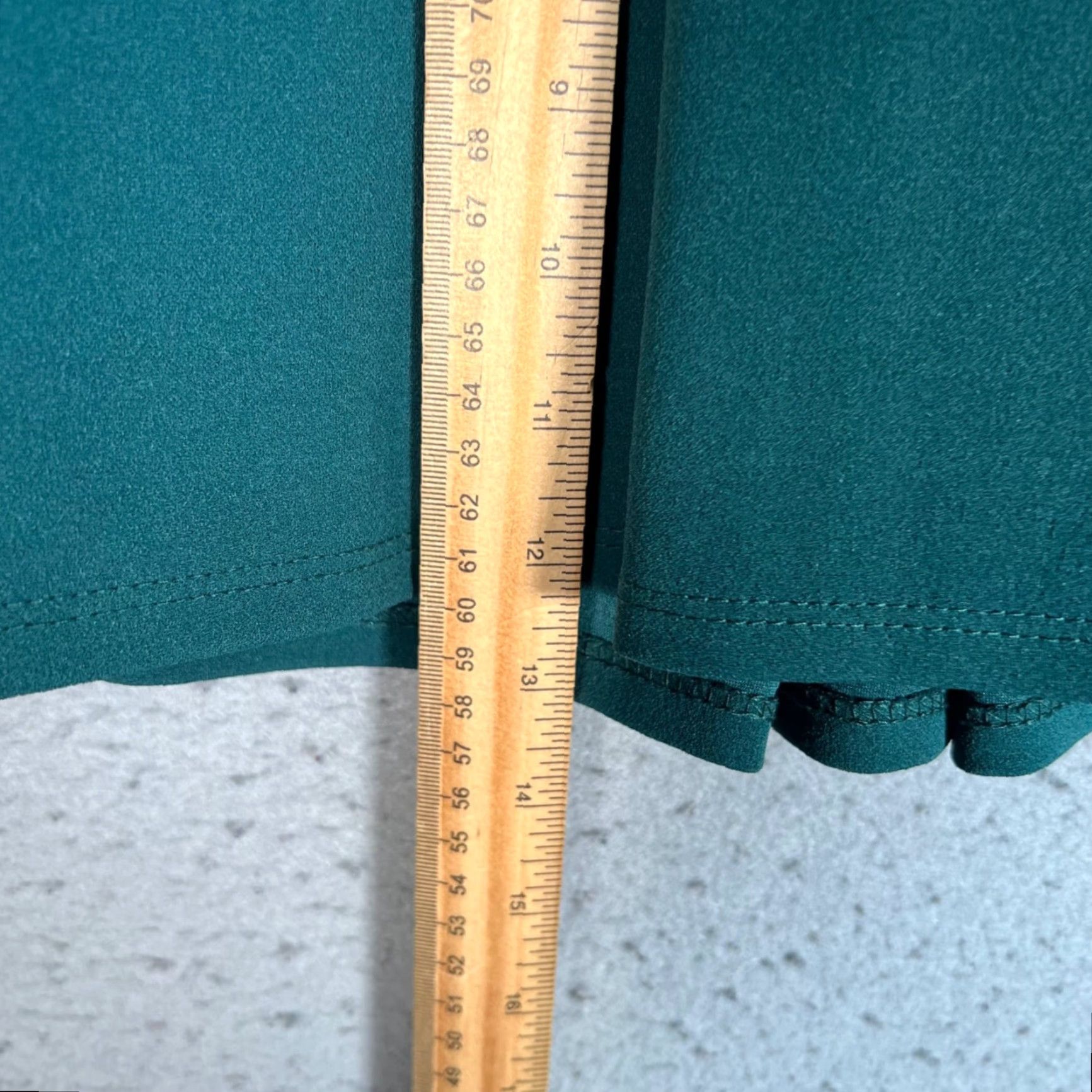 Urban Outfitters VINTAGE Urban Outfitters Womens Small Green Pleated Mini Skirt W/ White Trim Size 28" / US 6 / IT 42 - 6 Thumbnail