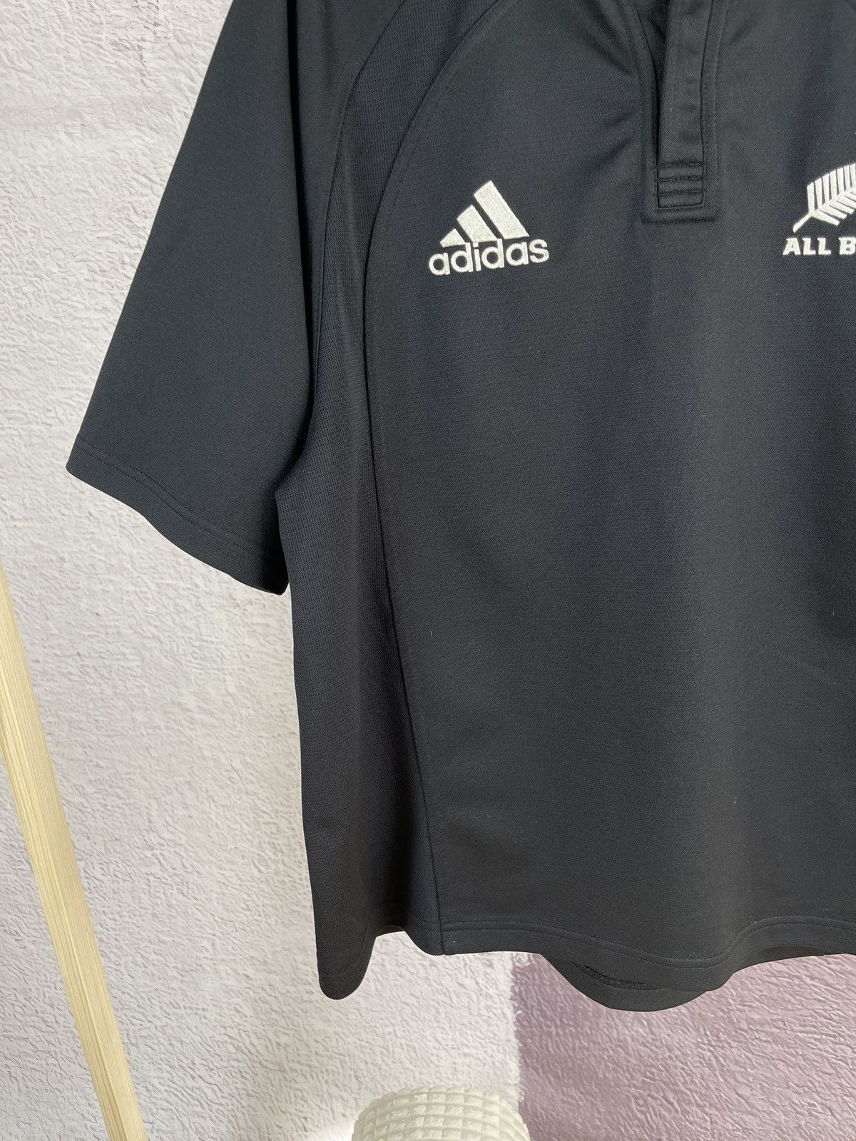 Adidas Adidas All Blacks Rugby vintage jersey shirt Size US L / EU 52-54 / 3 - 5 Thumbnail