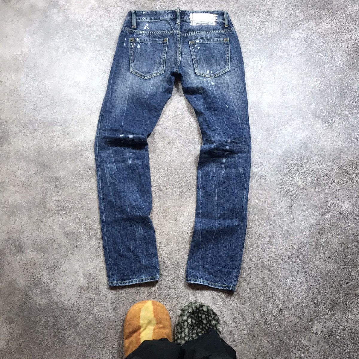 Vintage Vintage Dsquared2 Distressed Flared Jeans Grunge 90s Logo 26 Size US 26 / EU 42 - 5 Thumbnail