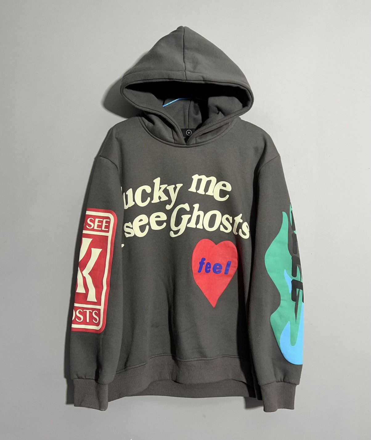 Rap Tees Lucky Me I See Ghosts Rap Hoodie Size US M / EU 48-50 / 2 - 1 Thumbnail