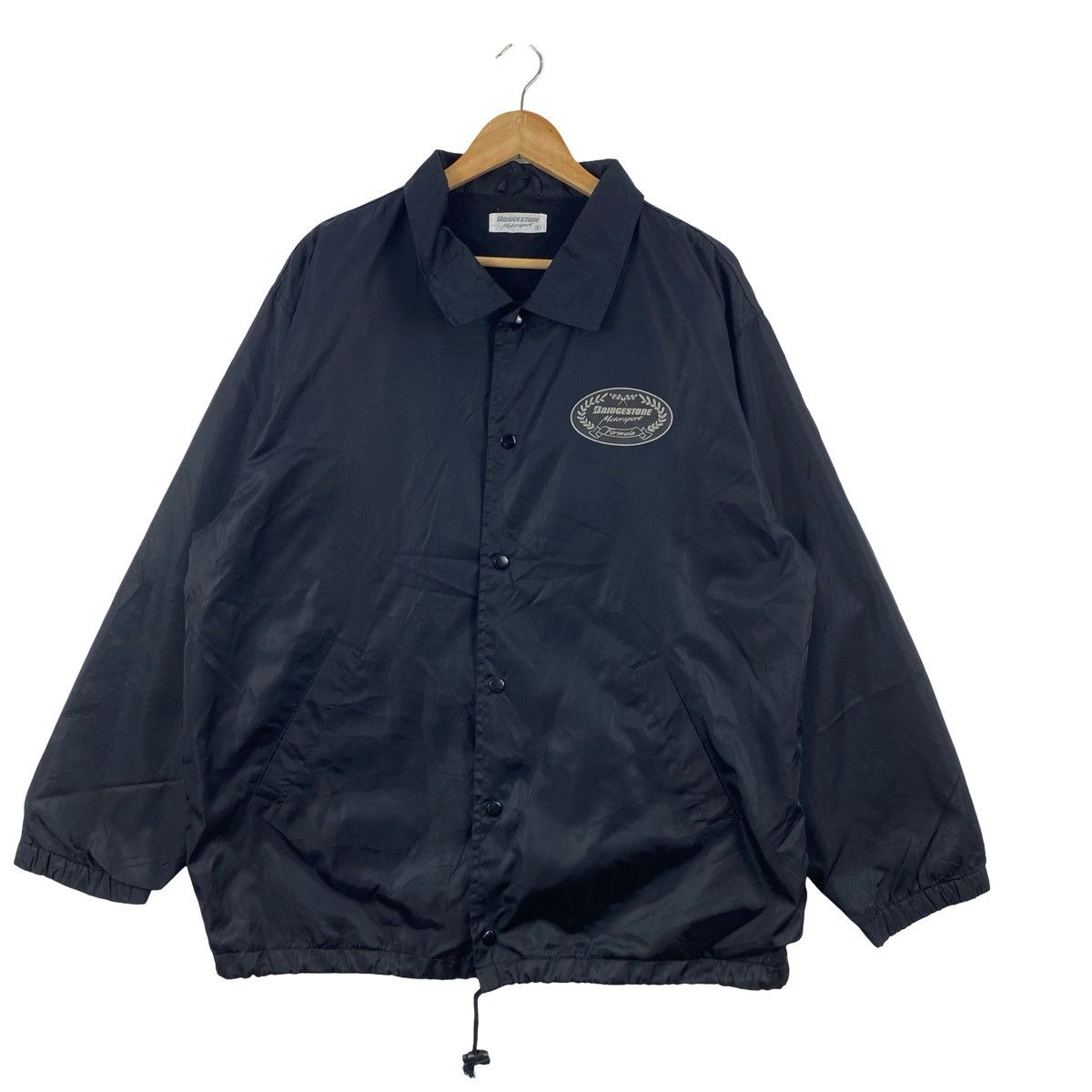 Vintage Vintage BRIDGESTONE MOTORSPORT Coach Button Up Racing Size US XXL / EU 58 / 5 - 3 Thumbnail