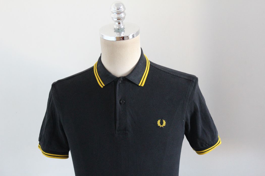 Fred Perry Fred Perry Black Polo Shirt Grailed