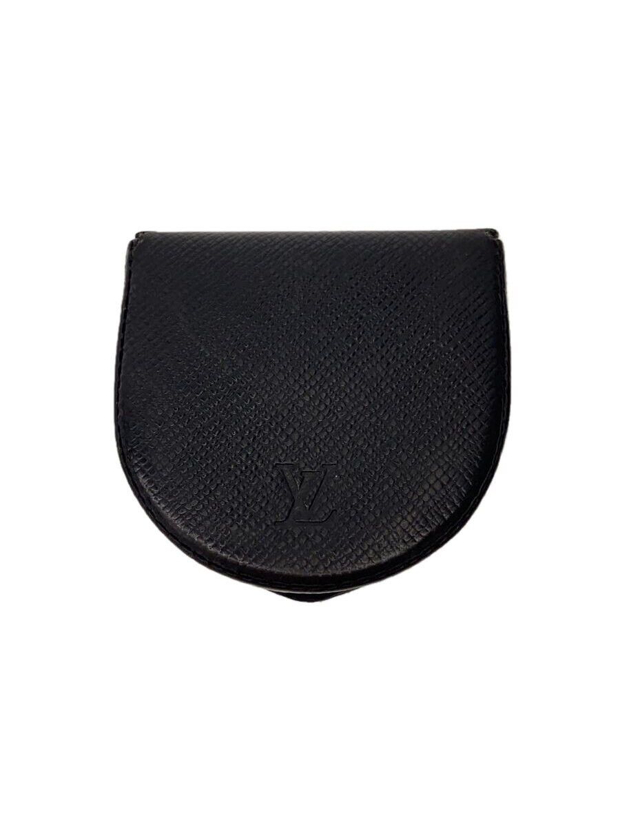 Louis Vuitton Louis Vuitton Taiga Porte Monet Cuvette Leather Plain Black Size ONE SIZE - 1 Thumbnail