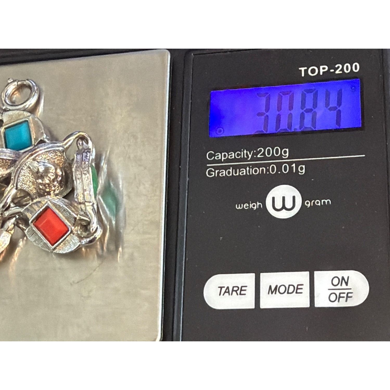 Other Vtg Sarah Coventry Harlequin Reversible Bracelet Silver Tone Size ONE SIZE - 9 Thumbnail