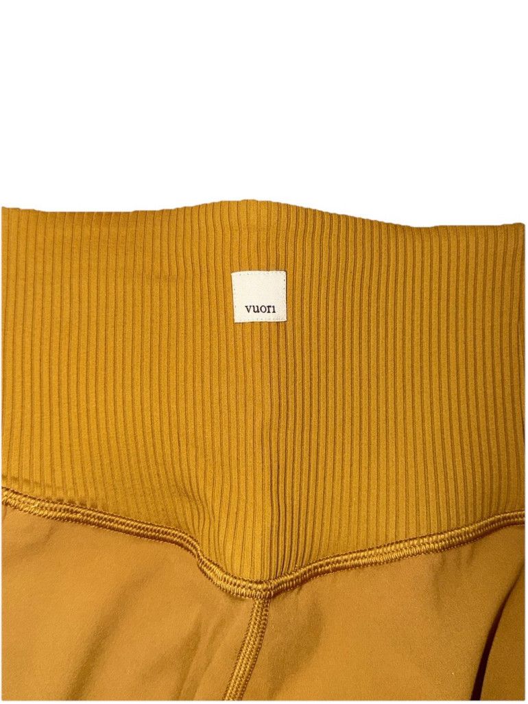 Vuori VUORI RIB STUDIO LEGGING 25”DARK GOLDEN COLOR SIZE XS NWT Size 26" / US 2 / IT 38 - 2 Thumbnail