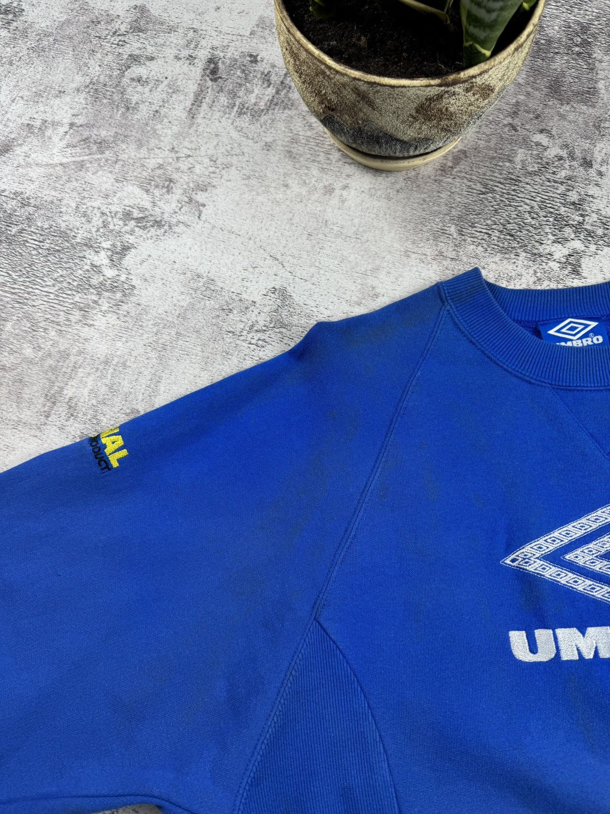 Umbro Umbro Soccer Pro Training Hoodie Blue Sweatshirt Pullover Size US S / EU 44-46 / 1 - 12 Thumbnail