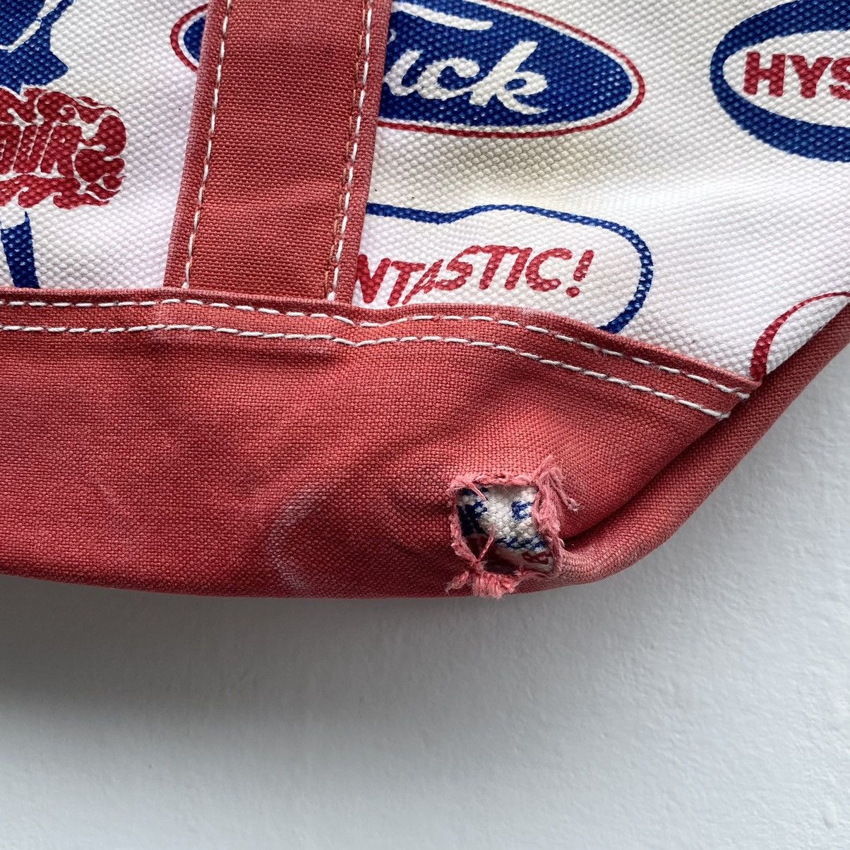 Hysteric Glamour Hysteric Glamour Fuck Printed Tote Bag Hysteric Distressed Size ONE SIZE - 16 Thumbnail