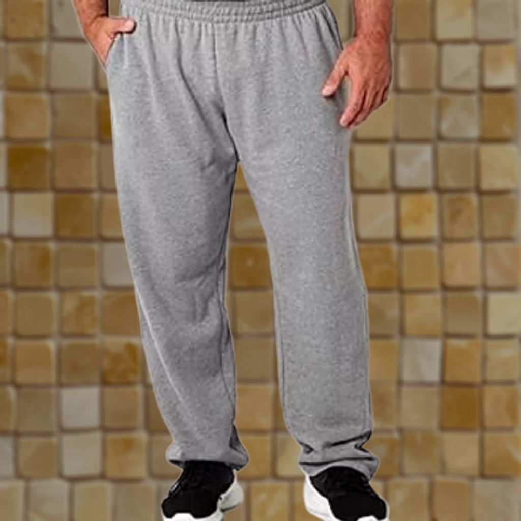 Vintage XERSION Classic Fleece Jogger Pants Gray 4XLT Mens Big & Tall Size US 39 - 1 Preview