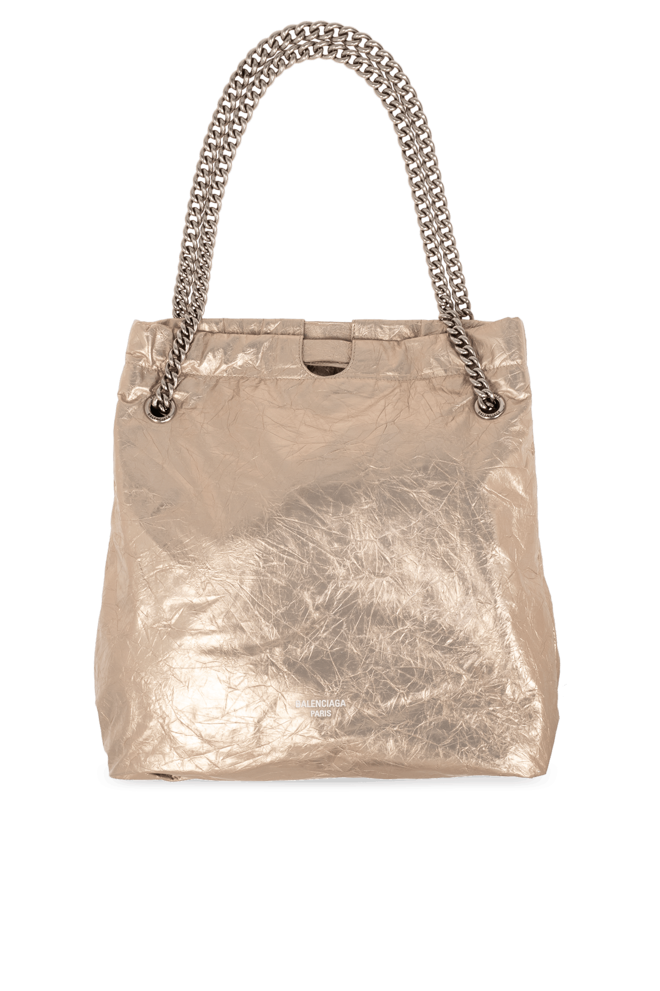 Balenciaga o1mt1gz1224 Size: OS / Crush Tote Bag in Beige Size ONE SIZE - 2 Thumbnail