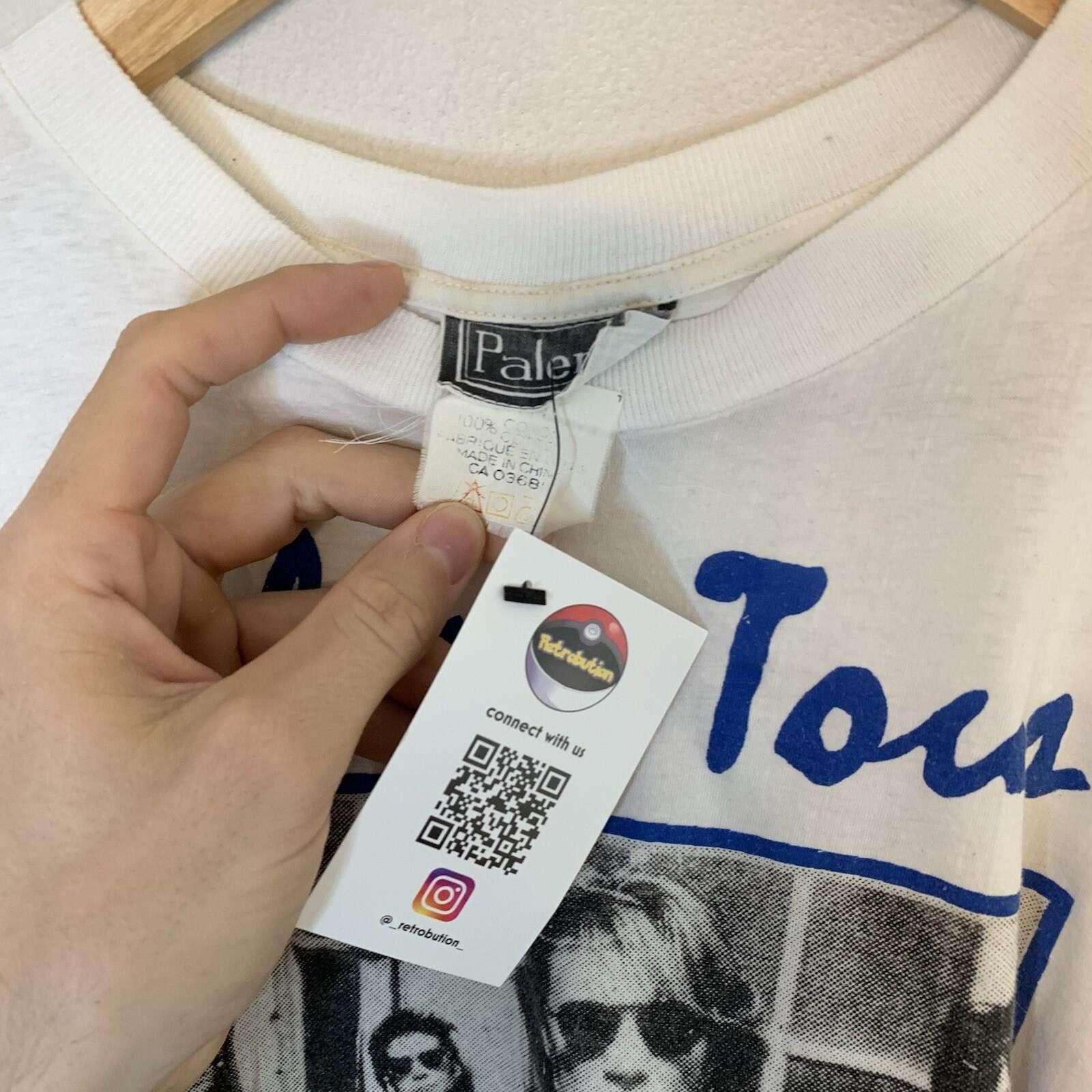 Vintage Vintage 1993 Bon Jovi I Believe Tour Shirt White Size L Size US L / EU 52-54 / 3 - 5 Thumbnail
