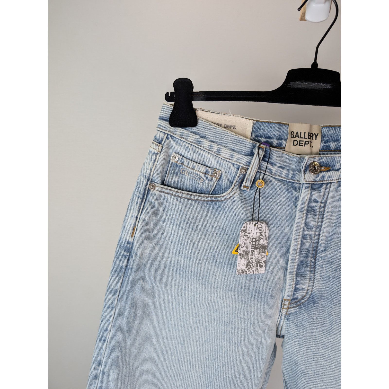 Gallery Dept. o1rshd1 Size: 34 x 32 / Melrose Denim Pants in Indigo Size US 34 / EU 50 - 6 Thumbnail