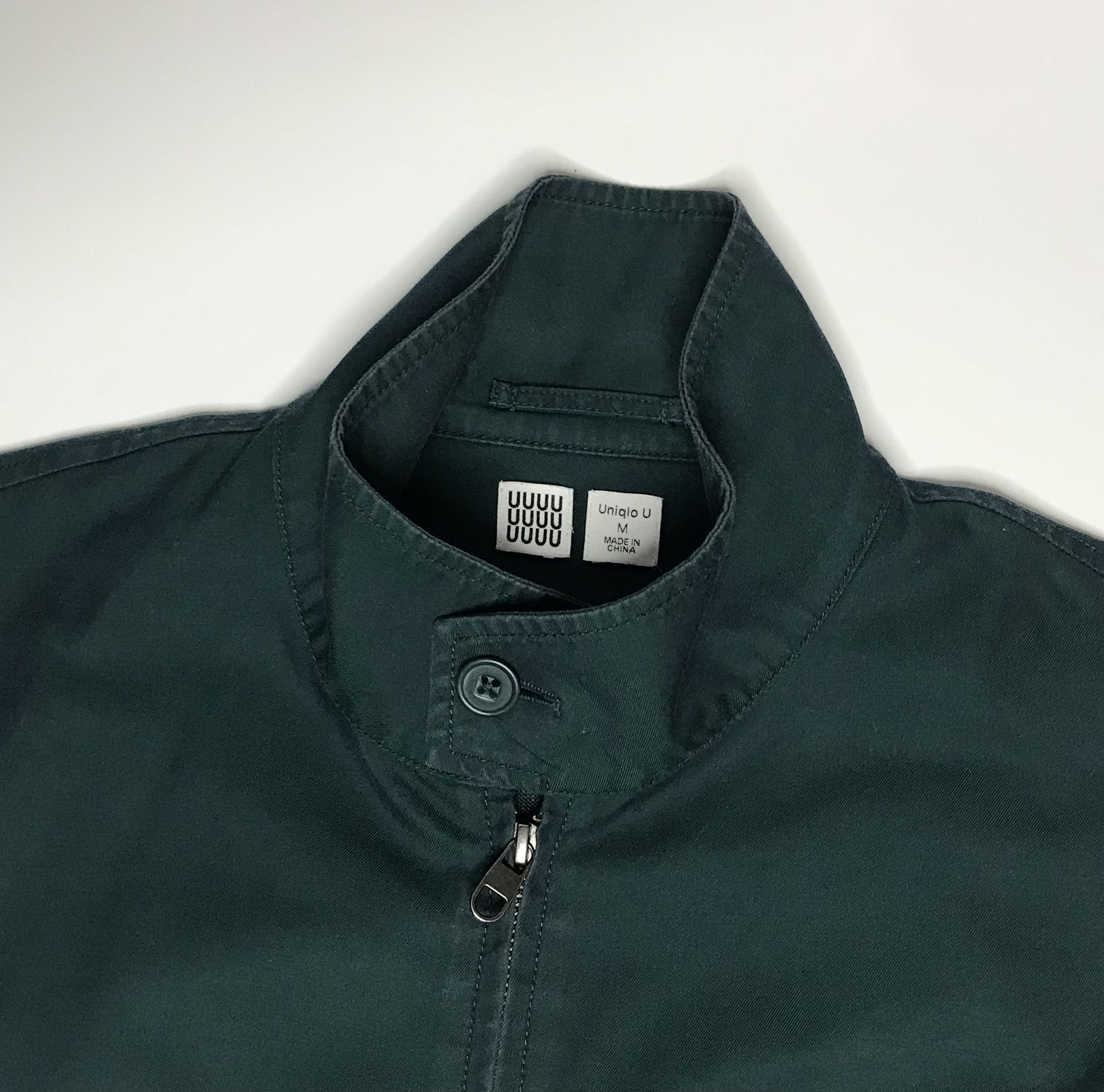 Lemaire × Uniqlo Uniqlo U Lemaire Zipper Jacket Mens Sz M Pearl Green Size US M / EU 48-50 / 2 - 6 Thumbnail