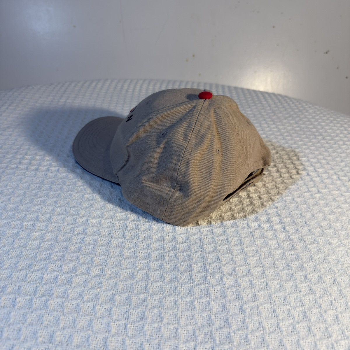 Other London England Embroidered Beige Cotton Strapback Size ONE SIZE - 4 Thumbnail