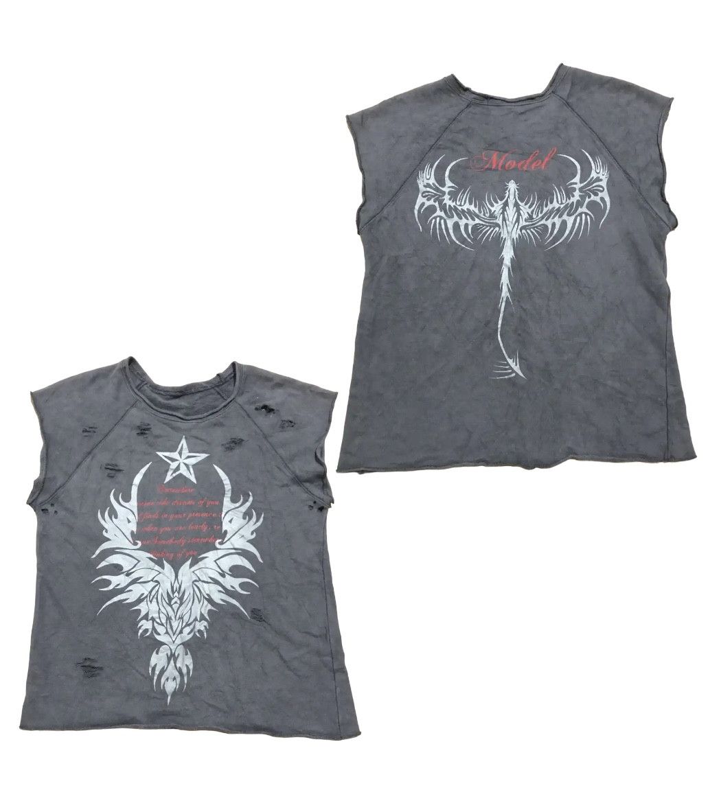 Beauty Beast Poem cut out distressed like raf simons style Size US M / EU 48-50 / 2 - 2 Thumbnail