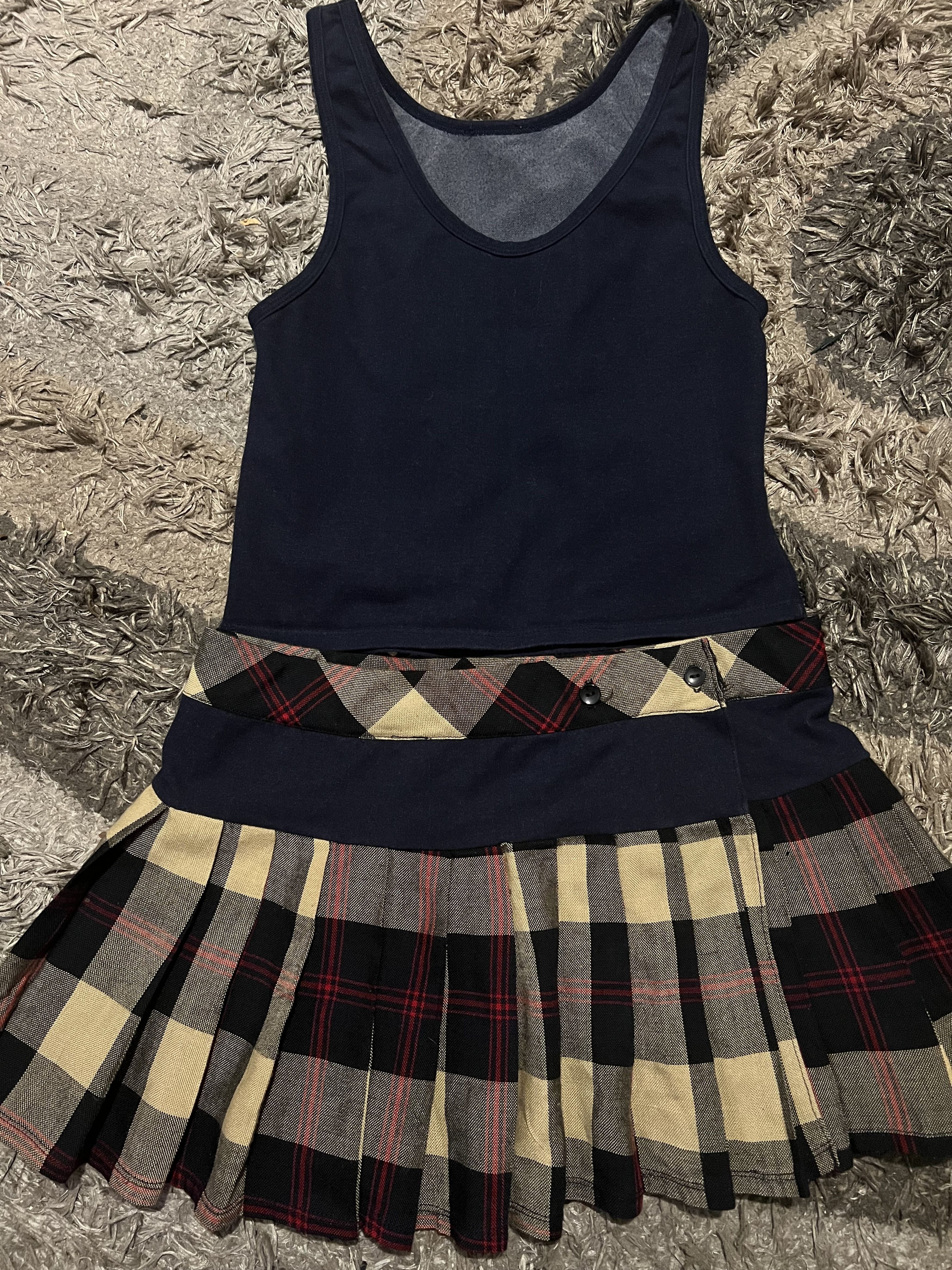 Designer Sexy schoolgirl uniform set Size 27" / US 4 / IT 40 - 1 Thumbnail